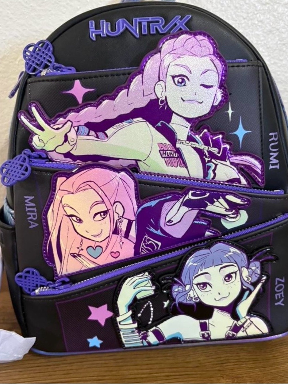 K-Pop Demon Hunters Loungefly BackPack (Brand New)